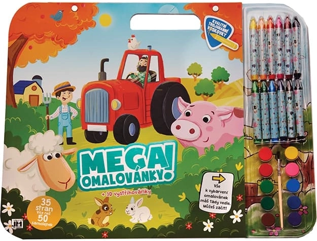 Mega Coloring Book Farm