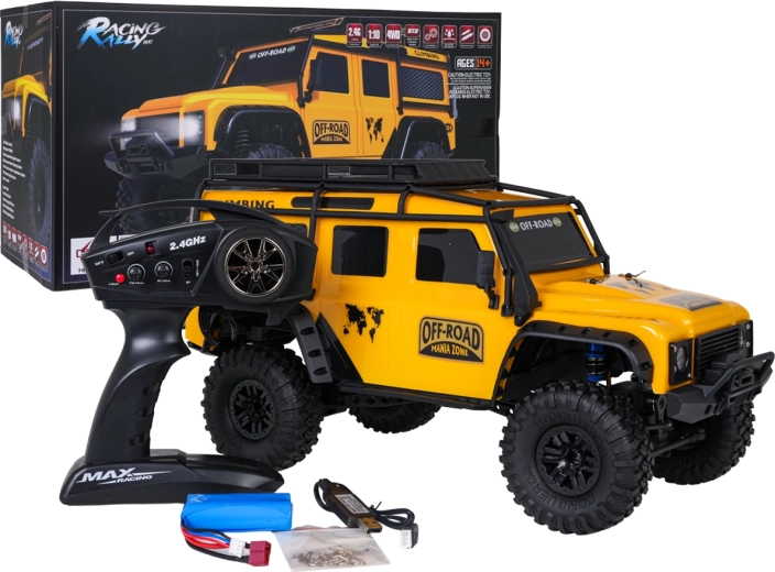 Теренен RC автомобил Climbing beast 4x4 1:10 пясъчен