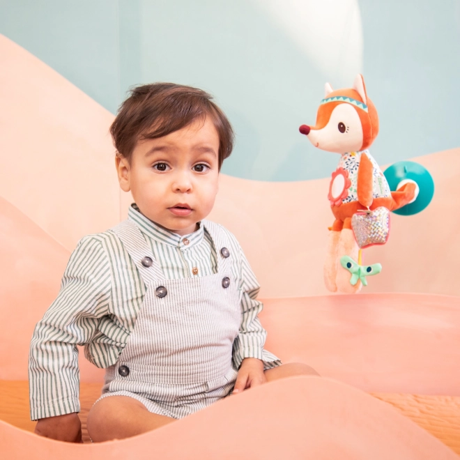 Lilliputiens travel plush activity toy – Alice the Fox