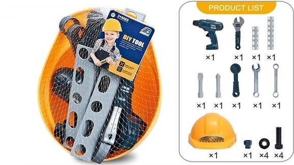 Tool Set with Helmet