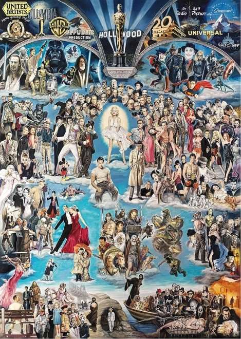 Puzzle Hollywood – Walk of Fame 3000 pieces SCHMIDT