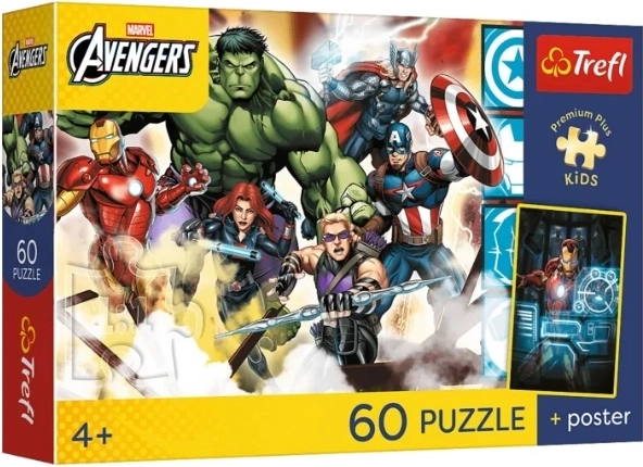 PremPlus Kids Puzzle “Razem silniejsi” 60 pieces