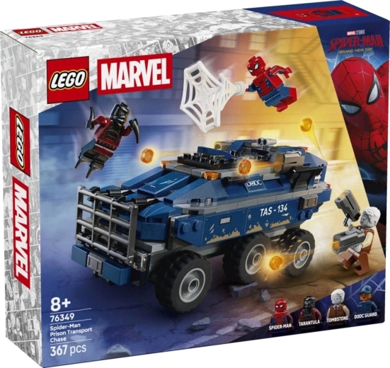 LEGO Marvel Spider-Man Chase with Prison Transporter