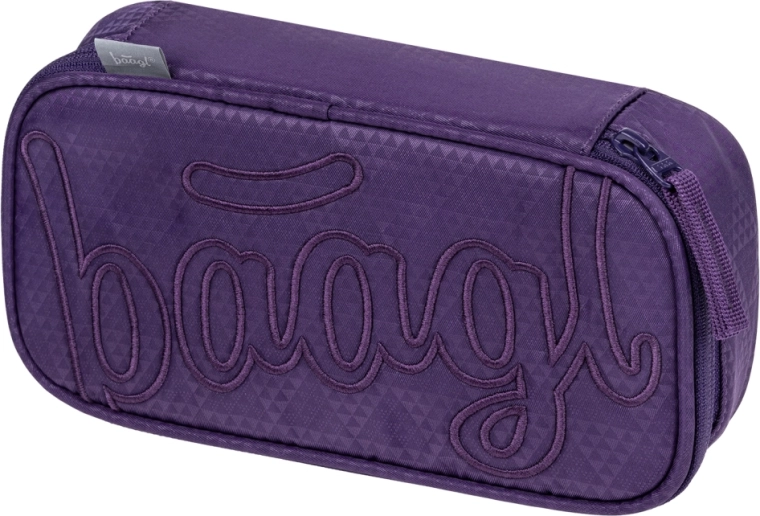 School Pencil Case Baagl Plum