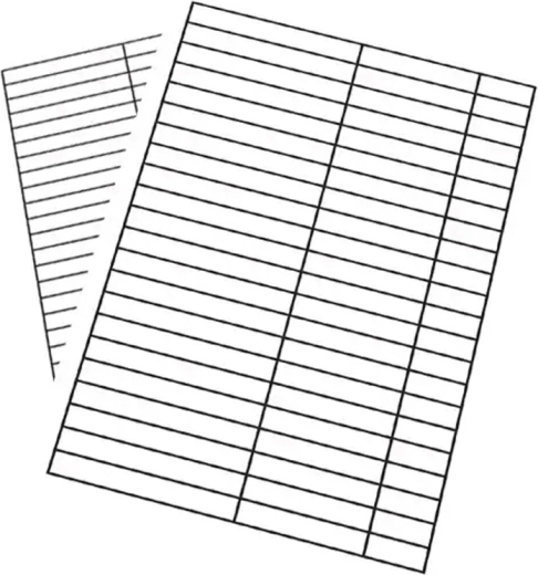 A4 Notebook Insert – lined - 1 piece