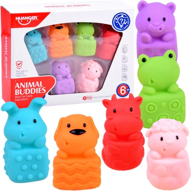 Гумени животинки за баня