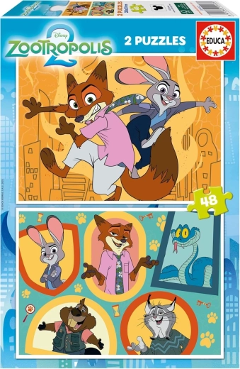 Educa puzzle Zootropolis, 2×48 pieces