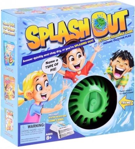 Водна парти игра Splash Out – въпроси на време