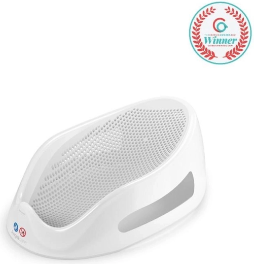Angelcare лежанка за вана за бебета light grey