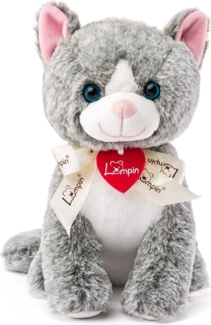 Woodyland Lumpin плюшена котка Madeleine 25 см тъмносиво