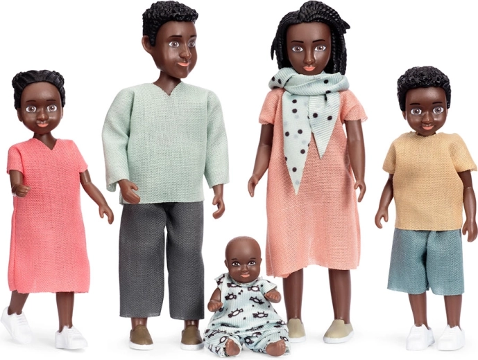 Семейен комплект кукли Billie за къщичка Lundby