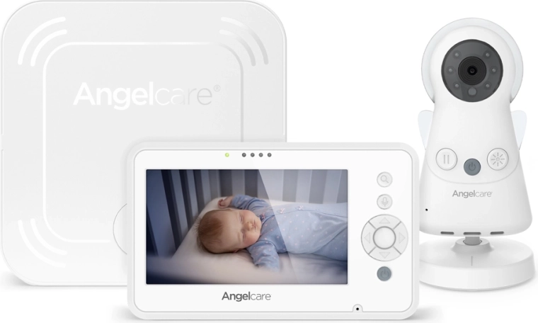 Angelcare AC25 видео бебефон с мониторинг на движението и сензорна подложка