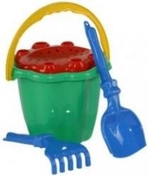 Sand set with bucket, sieve and tools