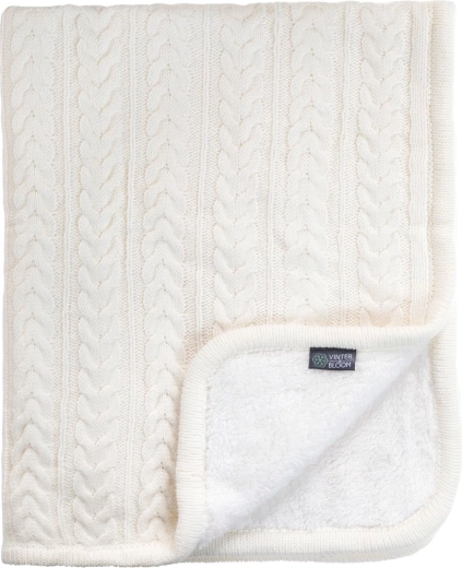 Vinter & Bloom Cuddly Ivory blanket