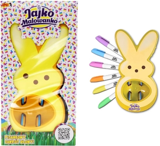 Epee Egg Painter – egg decorating machine, yellow