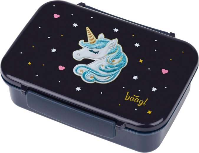 Кутия за закуска Baagl с отделения Unicorn Gold