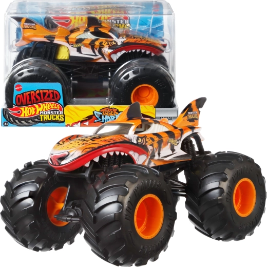 Hot Wheels Monster Trucks Tiger Shark 21 см - 1 брой