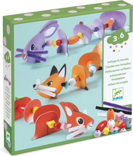 DJEC0 Creative Animal Lacing Set