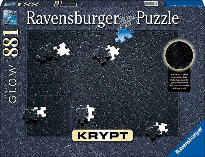 Ravensburger пъзел Krypt Universe Glow 881 части