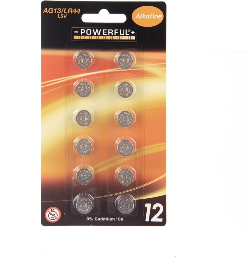 LR44 Button Cell Battery (12 pcs)