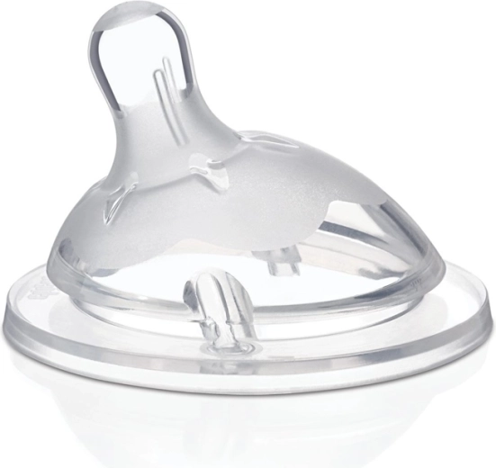 Chicco Natural Feeling teat, silicone, medium flow, 2m+, 1 pc