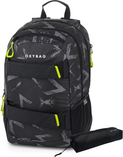Ученическа раница с несесер OXYBAG Oxy Sport Abstract, 24 л