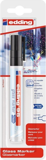 EDDING 95 Black Glass Marker