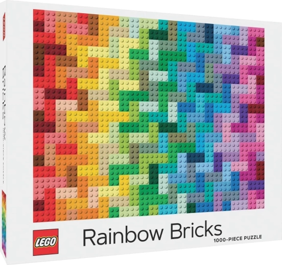 Chronicle Books puzzle LEGO Rainbow Bricks 1000 Pieces