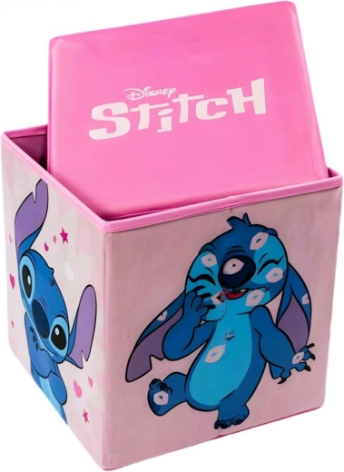Ottoman with storage space Lilo and Stitch