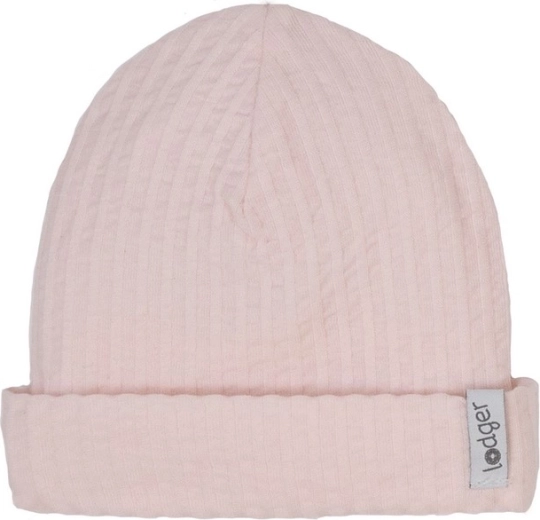 Lodger cotton beanie Beanie Seersucker tan 0–6 months