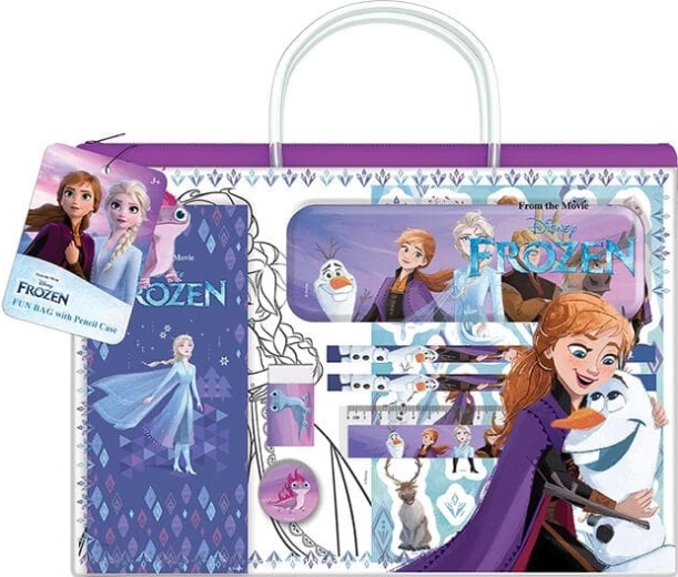 Fun zip-up pouch with Frozen pencil case