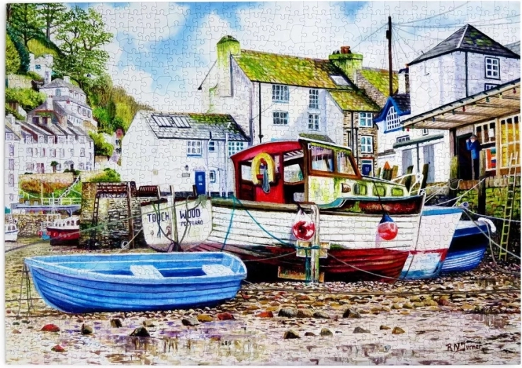 House of Puzzles Polperro puzzle, 1,000 pieces