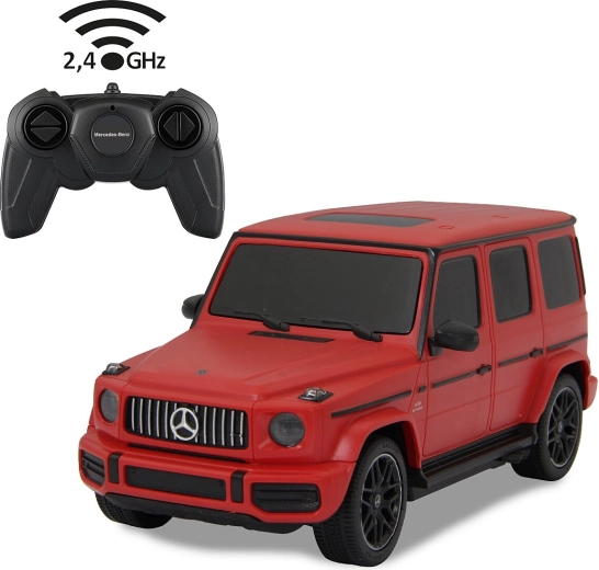 RC кола Jamara Mercedes-Benz AMG G 63 1:24 2,4 GHz червено - 1 брой