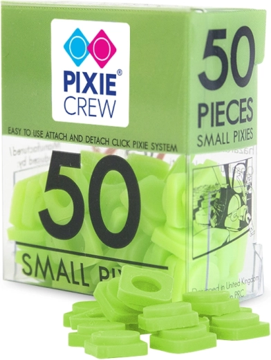 Pixie Crew малки пиксели светлозелени