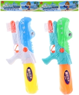 Помпена водна пистолетка Dino 42 см – 2 цвята