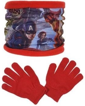 Шал тип якака и ръкавици Avengers - 1 брой