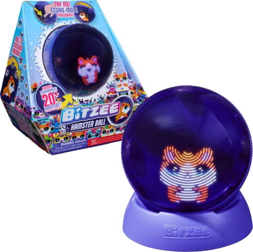 Bitzee Hamster Ball интерактивен виртуален домашен любимец – хамстер от Spin Master