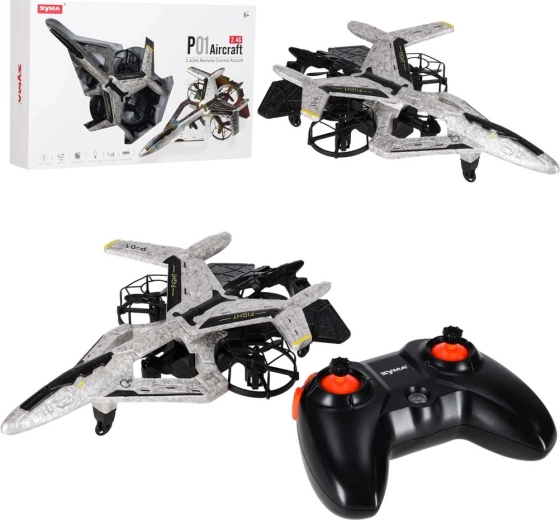 RC Syma P01 Drone with LED Lighting and 360° Aerobatics
