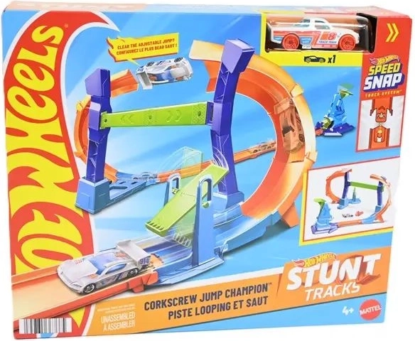 Hot Wheels майсторски скок през лупинг