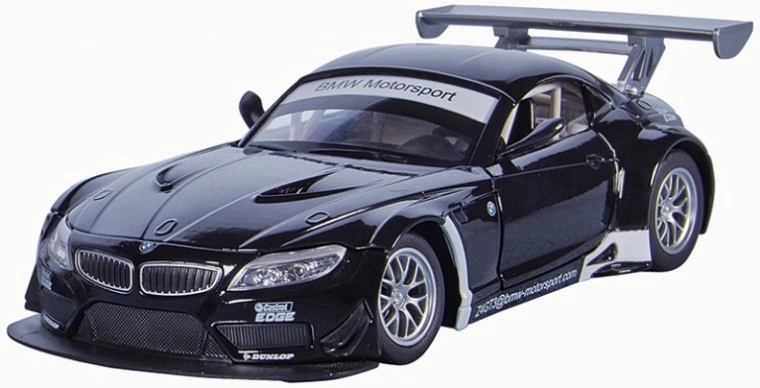 Метален модел BMW Z4 GT3 1:32 със светлини и звуци