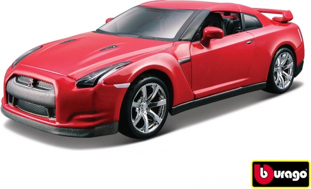Bburago car 2009 Nissan GT‑R R35 red 1:32