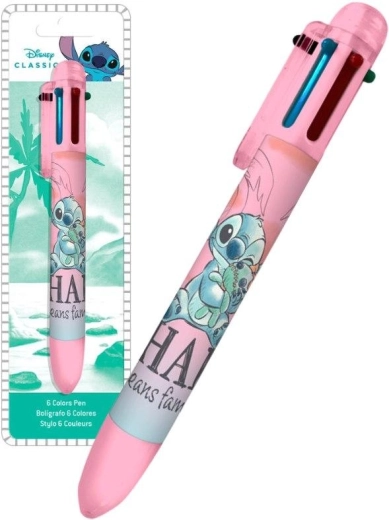 Disney Stitch six-color ballpoint pen