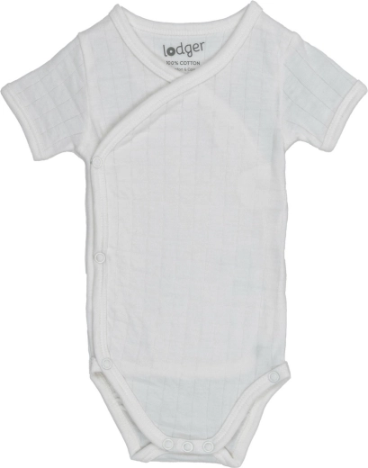 Lodger hydrophilic short-sleeve bodysuit solid cloud dancer, size 56
