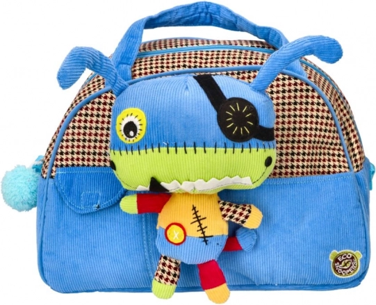 Children's Backpack with Plush Monster EcoSnoopers