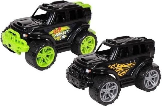 Off-road toy car in a net - 1 piece