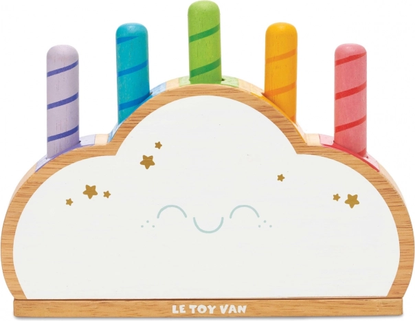LE TOY VAN Petilou дъгово Cloud Pop дървена играчка