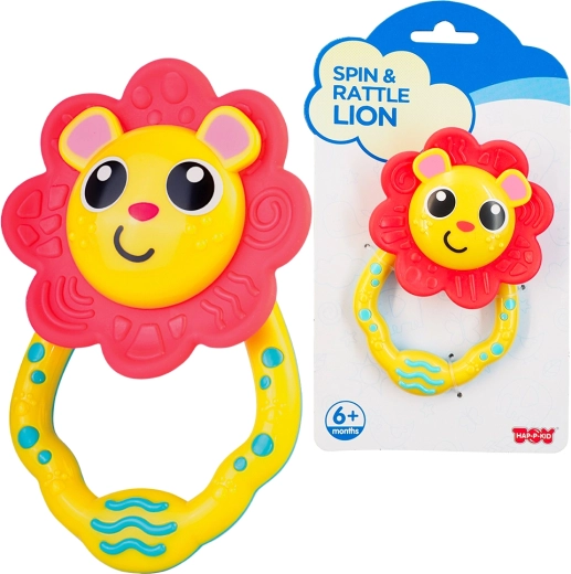Дрънкалка за бебета Лъв Hape