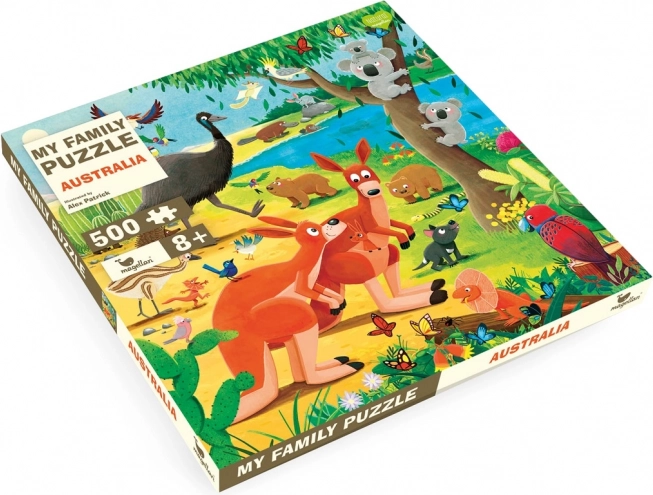 Family Puzzle Australia 500 Pieces