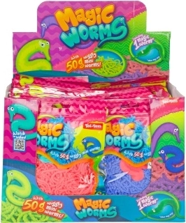 Магически червеи 15 см – забавен трик за деца