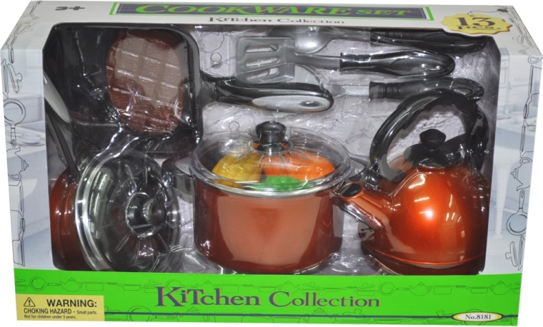 Children’s Kitchen Cookware Set – 13 pcs